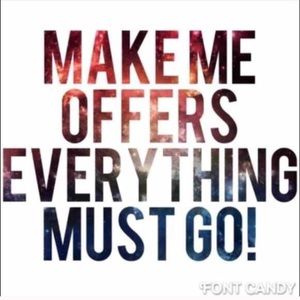 Reasonable offers accepted